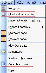 Ponuka Zobrazi